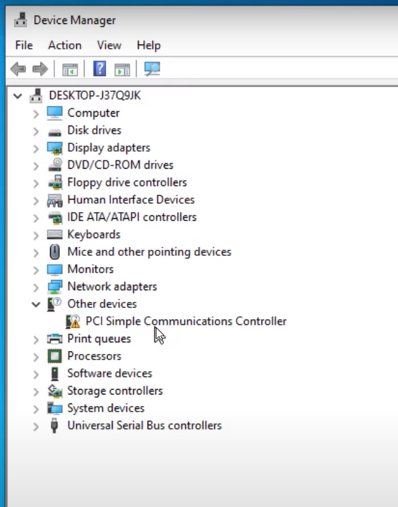 Windows configuration 2