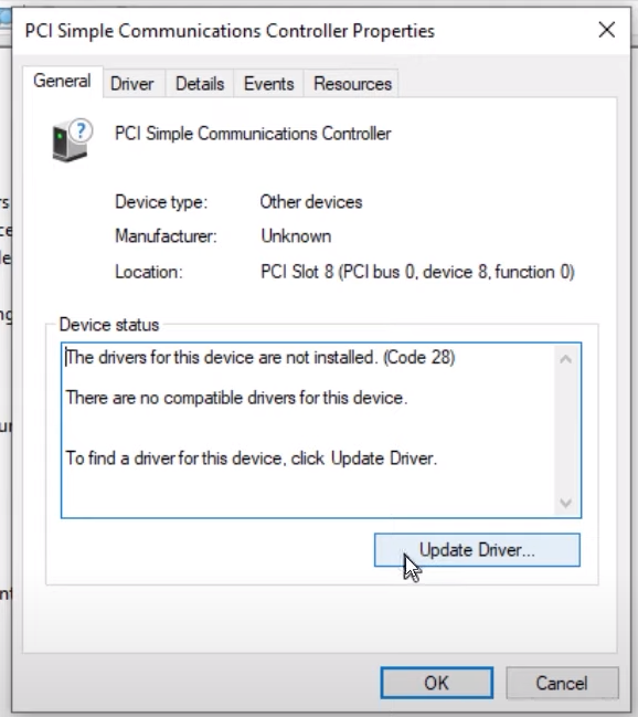 Windows configuration 3