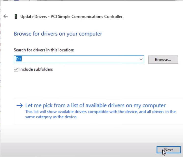Windows configuration 6