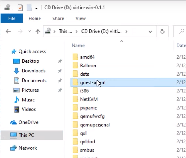 Windows configuration 10