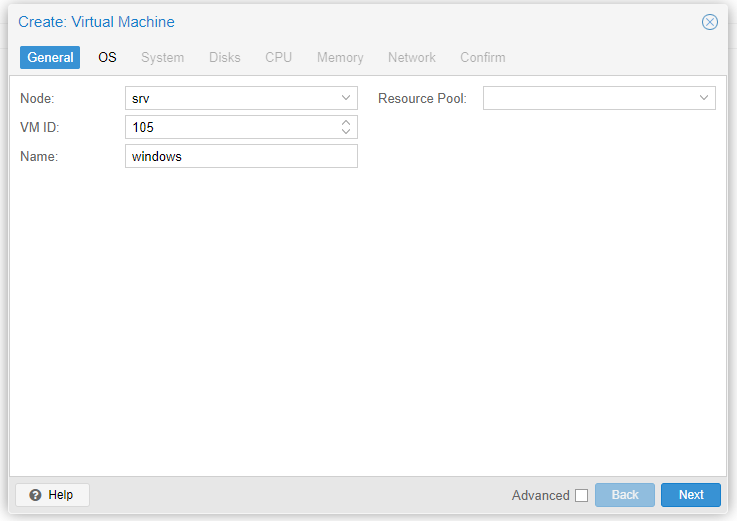 Create VM 2